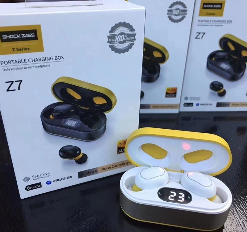 SHOCK Z7 tws wireless bluetooth earphones