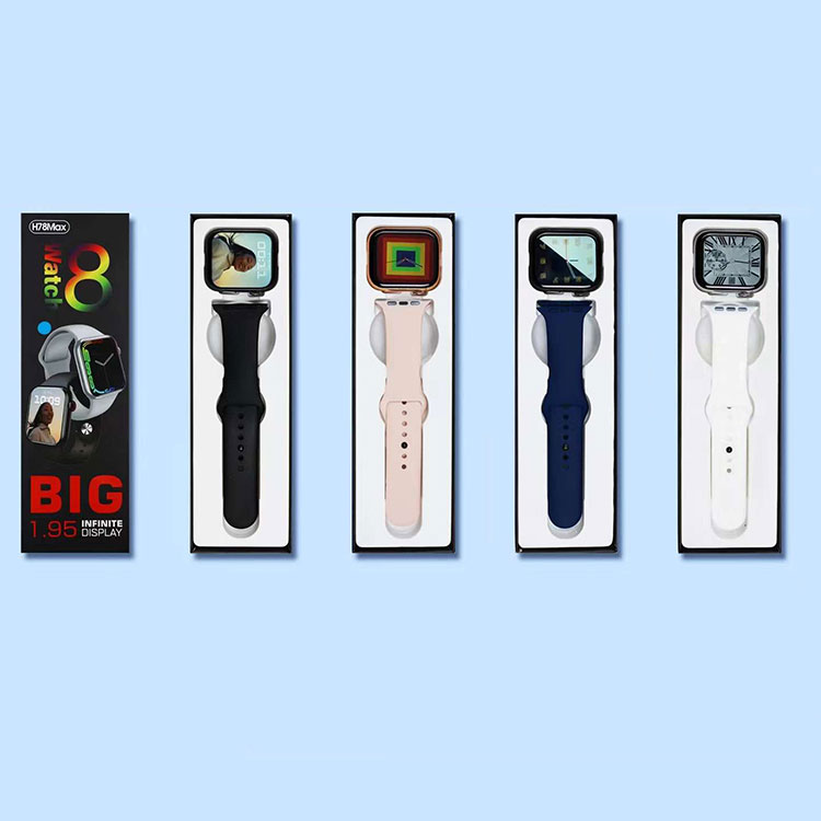H78 Max Smart Watch 1.95 inch BT Calling Health Monitoring Sport Smartwatch