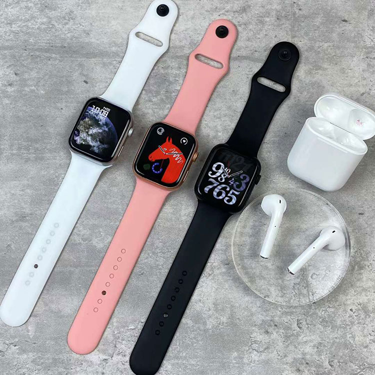 HR4 PRO MAX Smart Watch +2 Watch Bands Set + Airpods Sport Smartwatch