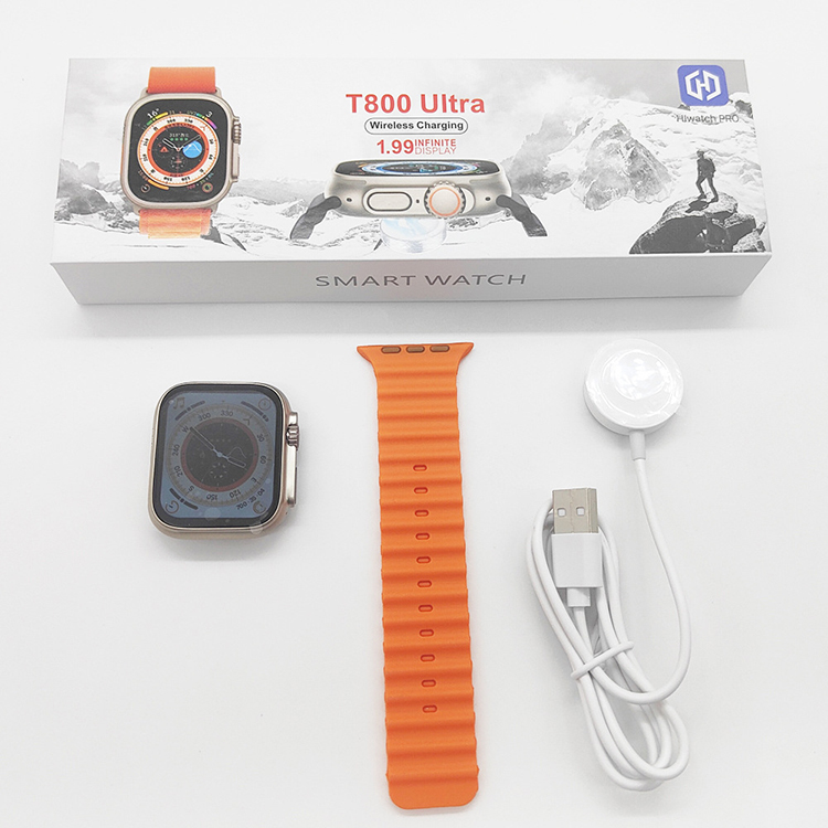 T800 Ultra Smart Watch 1.99 Inch Sport Bluetooth Calling Health monitoring
