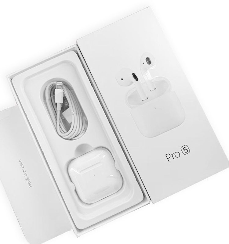 pro 5 TWS HiFi True Wireless Stereo Earbuds Sport Gaming Bluetooth Earphone